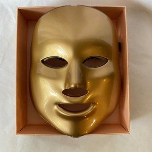 COPY - COPY - MZ SKIN Light-Therapy Golden Facial Treatment Device new open box